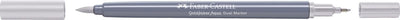 Faber-Castell – Duo-Aquarellmarker – Goldfaber – Titan Hellviolett 277 – Pinsel 0,6 mm – FC-164677