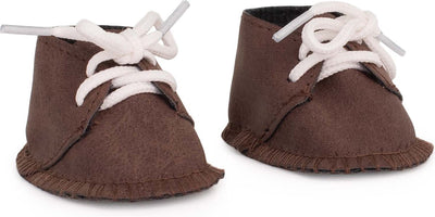 Miniland ml-Puppen: Schuhe für Jungen und Mädchen, 32 m, braun, 3+