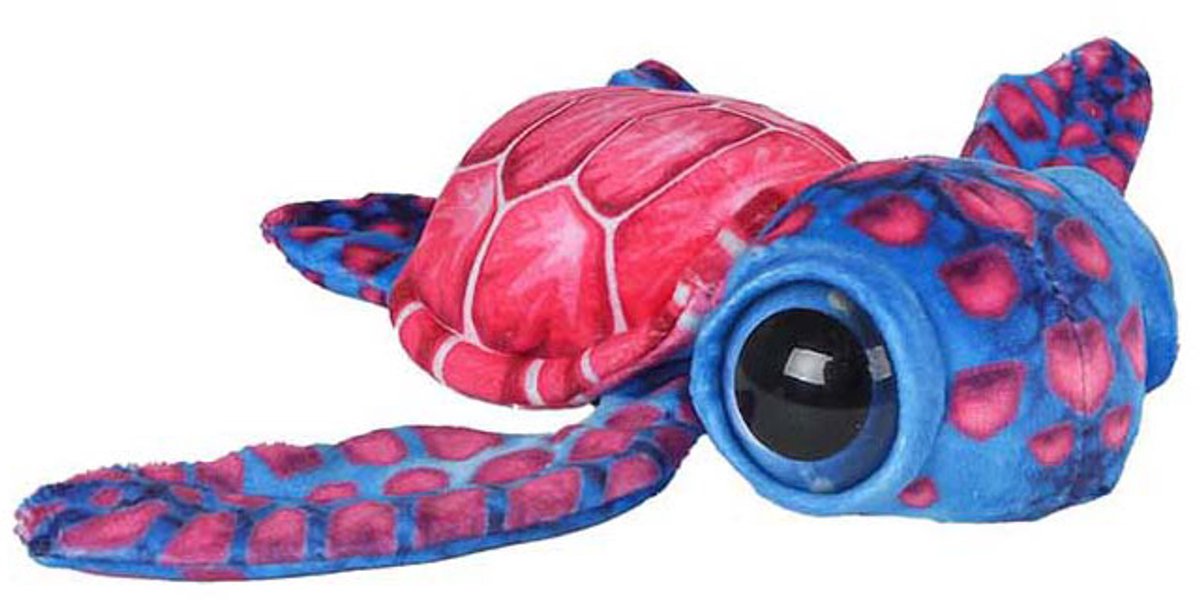 Destination Deep Turtle Kuscheltier Plüsch rosa, 18cm