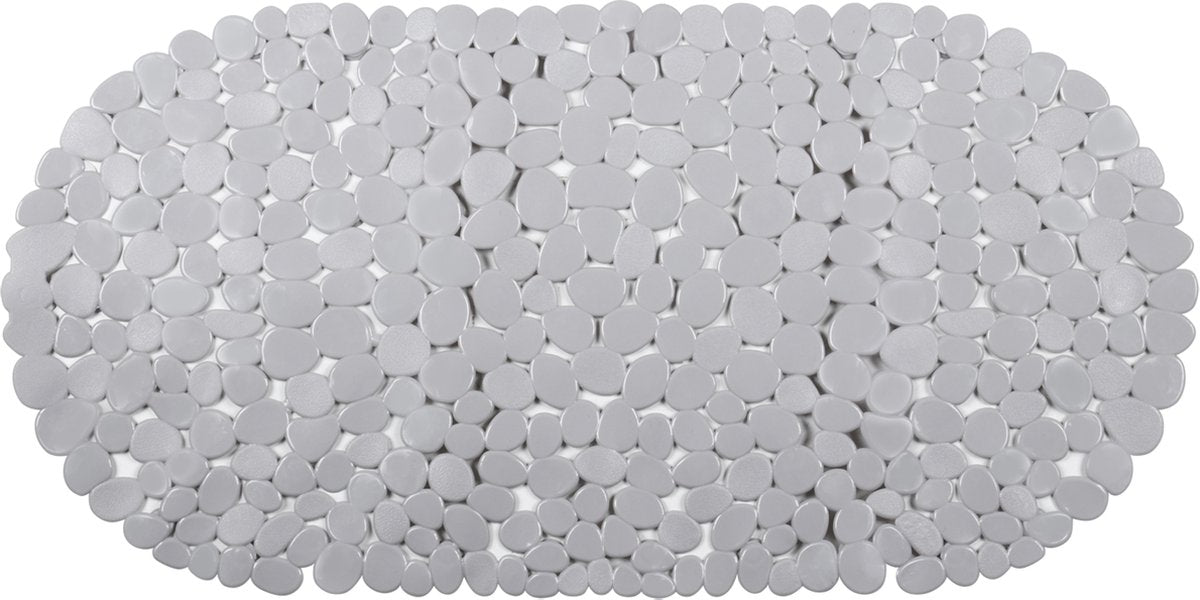 Differnz Lapis Antirutsch-Badeinlegematte 70x35cm grau