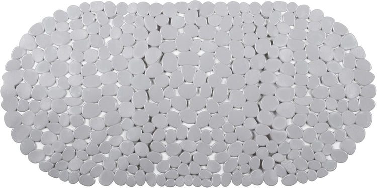 Differnz Lapis Antirutsch-Badeinlegematte 70x35cm grau