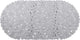 Differnz Lapis Antirutsch-Badeinlegematte 70x35cm grau