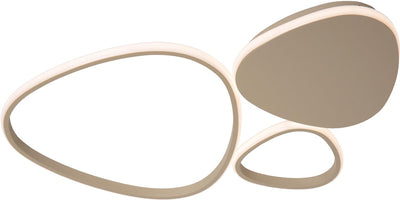 Lucide samling - Deckenleuchte (Deckenleuchte) - LED dimmbar - CCT - 1x30W 2700K 4000K - Taupe