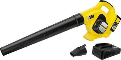 Kärcher Akku-Laubbläser LBL 4 Akku inklusive Starterpaket Ladegerät Akku 36 25 - 36 Volt - bis zu 550 m² pro Akkuladung