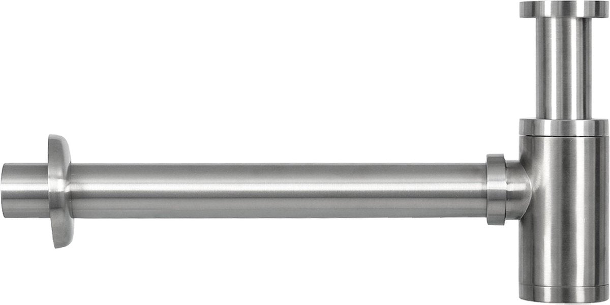 Differnz-Siphon matt verchromt – Siphon-Waschtisch – Mix-Match-Brunnensiphon
