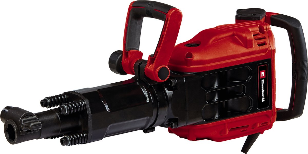 Einhell Elektro-Abbruchhammer TP-DH 50 - 1700 W - 50 J - SDS-Hex - inkl. Spitz- und Flachmeißel - inkl. Transport- und Aufbewahrungskoffer