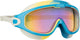 Waimea Schwimmbrille für Kinder – gebogen – Ölbeschichtung – mehrfarbig blau