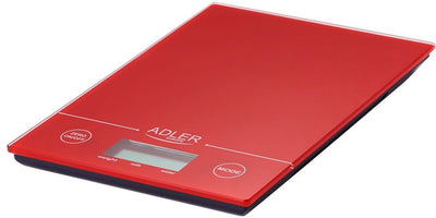Adler AD3138R – Küchenwaage – Rot