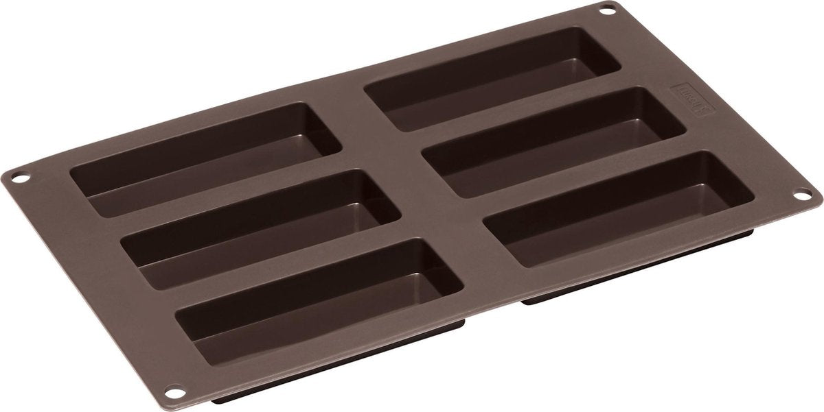 Lurch - Flexiform - Backform für 6 Müsliriegel - Silikon - 30x17,5cm