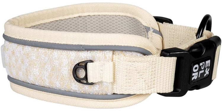 Entdecken Sie duvoplus Ultimate Fit Halsbandkontrolle Mode für Hunde XL-52-61cm Antikweiß