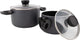 Bo-Camp - Pfannenset - Twist - Compact 2 - Aluminium - Induktion