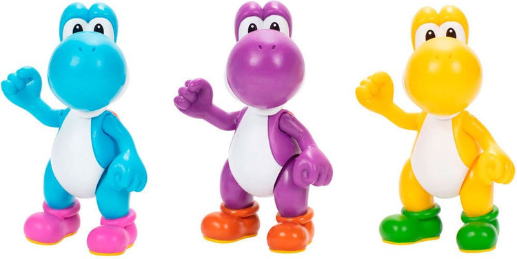 Jakks Nintendo Super Mario Bros Yoshi Paket 3 Figuren 10 cm