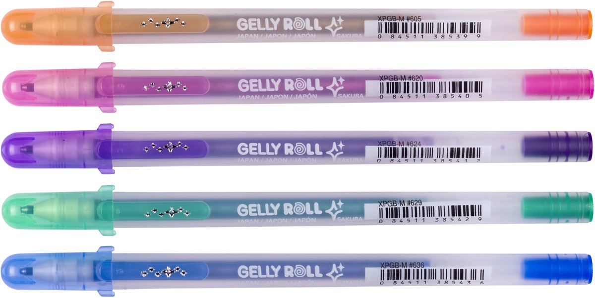 Sakura • Gelly Roll Gelstift Silberschattenset