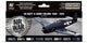 Vallejo Hobby Paint Acrylfarbe – 71157 US Navy – USMC-Farben 1940–1945 – Modellluft – Acryl-Set – 8 x Farbset – 8 x 18 ml