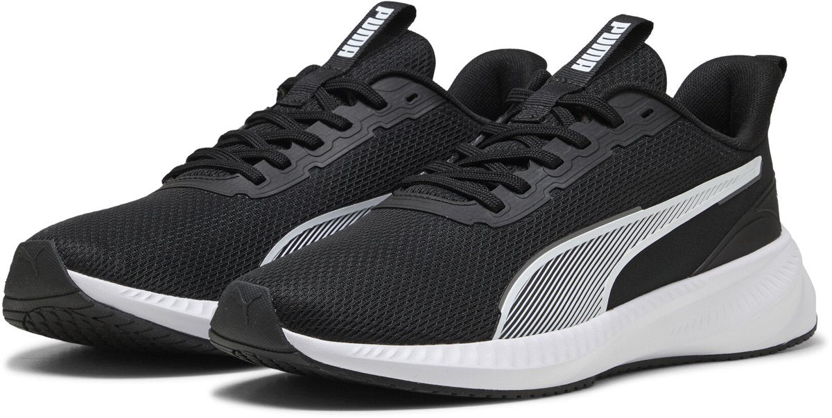 Puma Flyer Lite 3 Unisex-Sportschuhe - Schwarz-Weiß