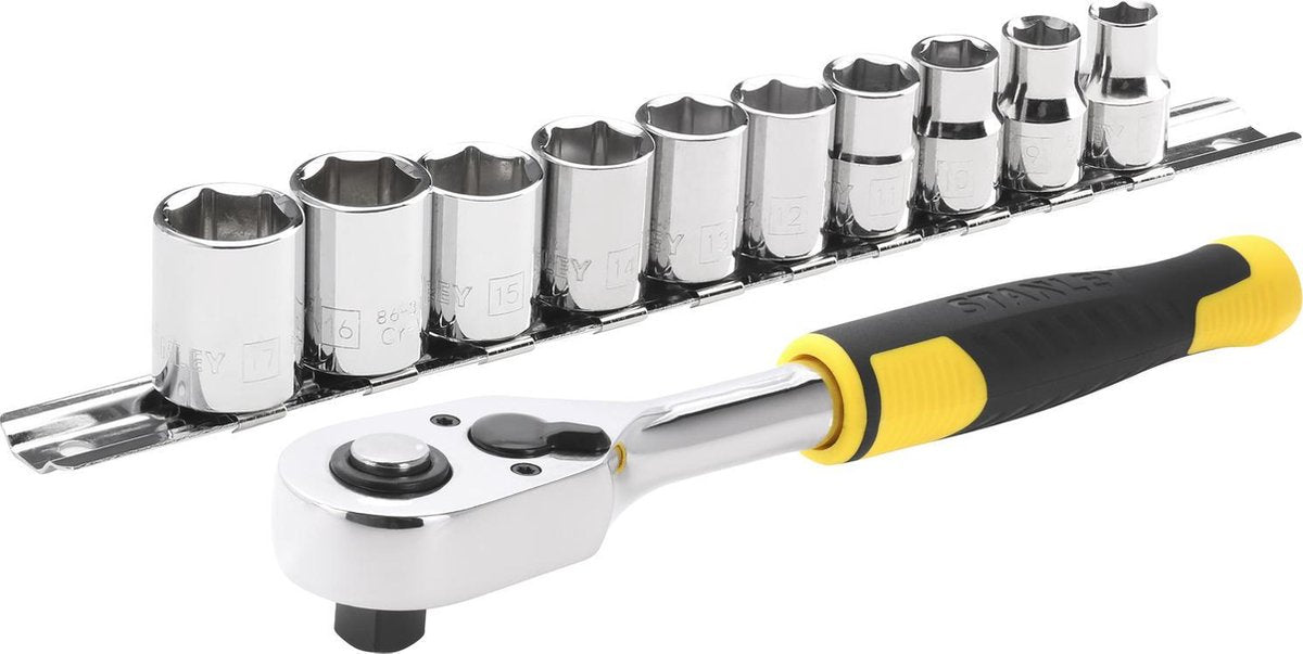 Stanley Ratschensatz 3 8 72t 11-teilig