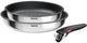 Tefal Cook Eat 22 26 cm Pfannenset Silber