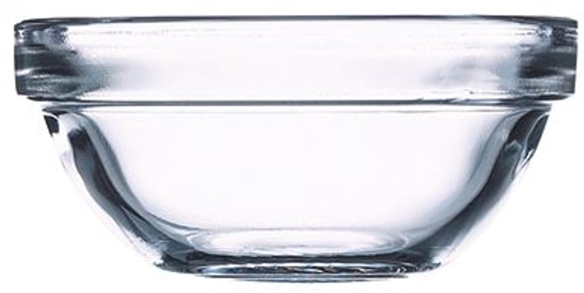 Luminarc Schüsselset apilable transparentes Glas ø 6 cm (6 Stück)