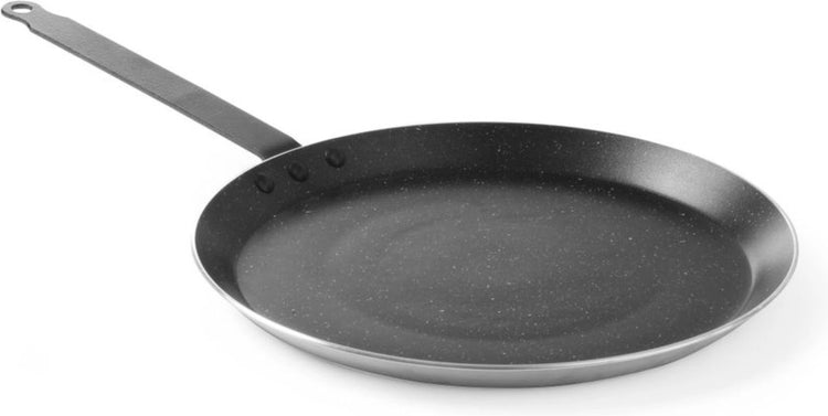Hendi Crêpes-Pfanne – Aluminium – Marmor-Antihaftbeschichtung – ø 280 mm – hitzebeständig bis 260 °C