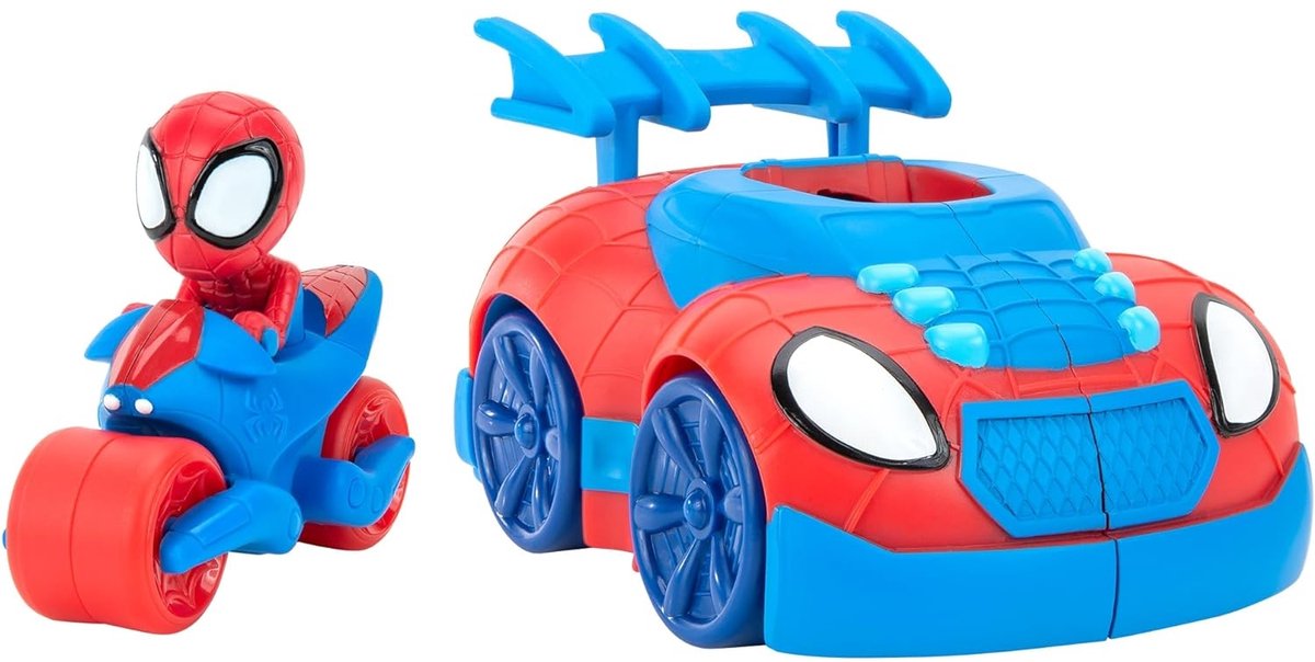 Spidey und seine tollen Freunde – Spidey-Fahrzeug 2 in 1