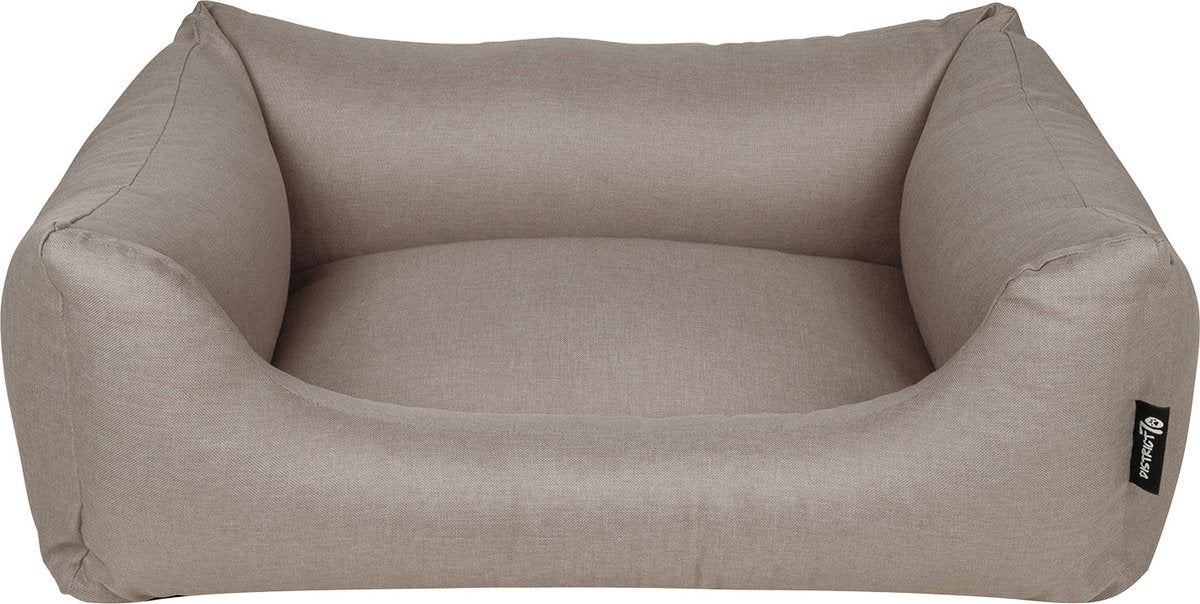 District 70 Classic Box Bed – Hundebett – Urban Taupe – Mittel 80 x 60 cm