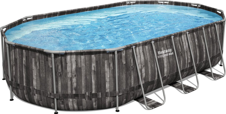 Bestway Steel Pro Max Aufstellpool-Set 6,10 m x 3,66 m x 1,22 m