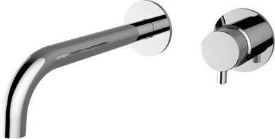 Plieger Napoli Einbau-Wandarmatur 1 Hebel mit Auslauf 23,8 cm Kaltstart Chrom