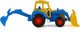 Cavallino Toys Cavallino Traktor mit Frontlader Blau