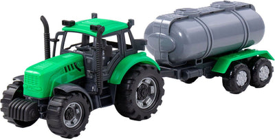 Cavallino Toys Cavallino Traktor mit Tanker Green, Skala 1:32