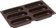 Lurch - Flexiform - Backform für 6 Hotdog-Brötchen - Silikon - 30x17,5cm