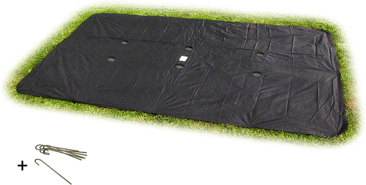 Exit Toys Exit Groundlevel Trampolinabdeckung 275 x 458 cm – Trampolin-Schutzhülle – wetterfest – rechteckig – Plane
