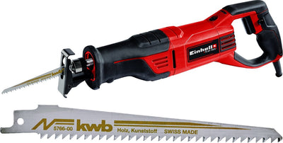 Einhell Säbelsäge TE-AP 750 E – 750 W – Hubhöhe: 20 mm – Leerlaufdrehzahl: 0 – 2.800 t min – max. Schnitttiefe Holz Metall: 115 10 mm - inkl. 1x Sägeblatt Holz