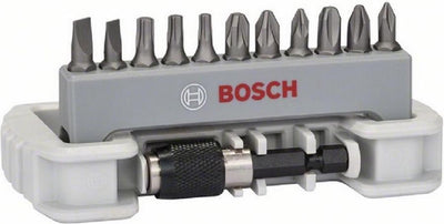 Bosch Profi-Schraubendreher-Bit-Set - Zub. 2608522130 - 11-teilig - inkl. Bithalter