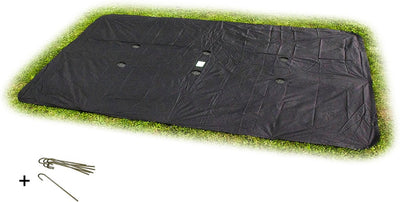 Exit Toys Exit Groundlevel Trampolinabdeckung 244 x 427 cm – Trampolin-Schutzhülle – wetterfest – rechteckig – Plane