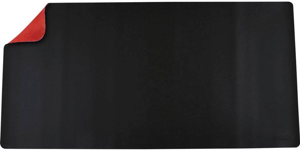 Deflecto dm12060br Schreibtischunterlage schwarz, rot (B x H) 1,2 m x 0,6 m