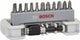 Bosch Profi-Schraubendreher-Bit-Set - Zub. 2608522130 - 11-teilig - inkl. Bithalter