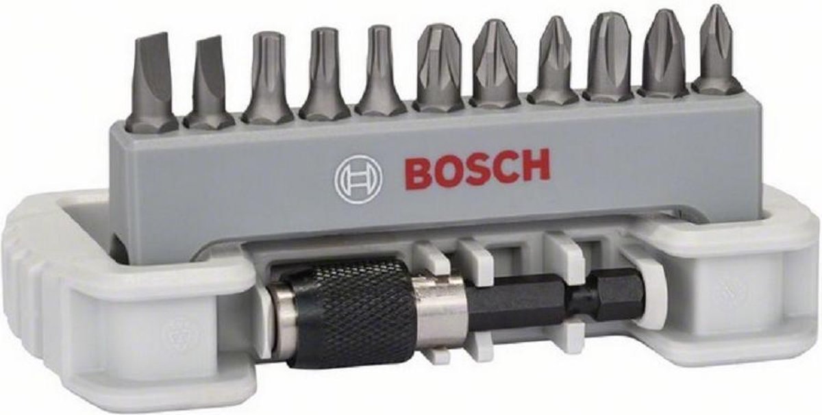 Bosch Profi-Schraubendreher-Bit-Set - Zub. 2608522130 - 11-teilig - inkl. Bithalter