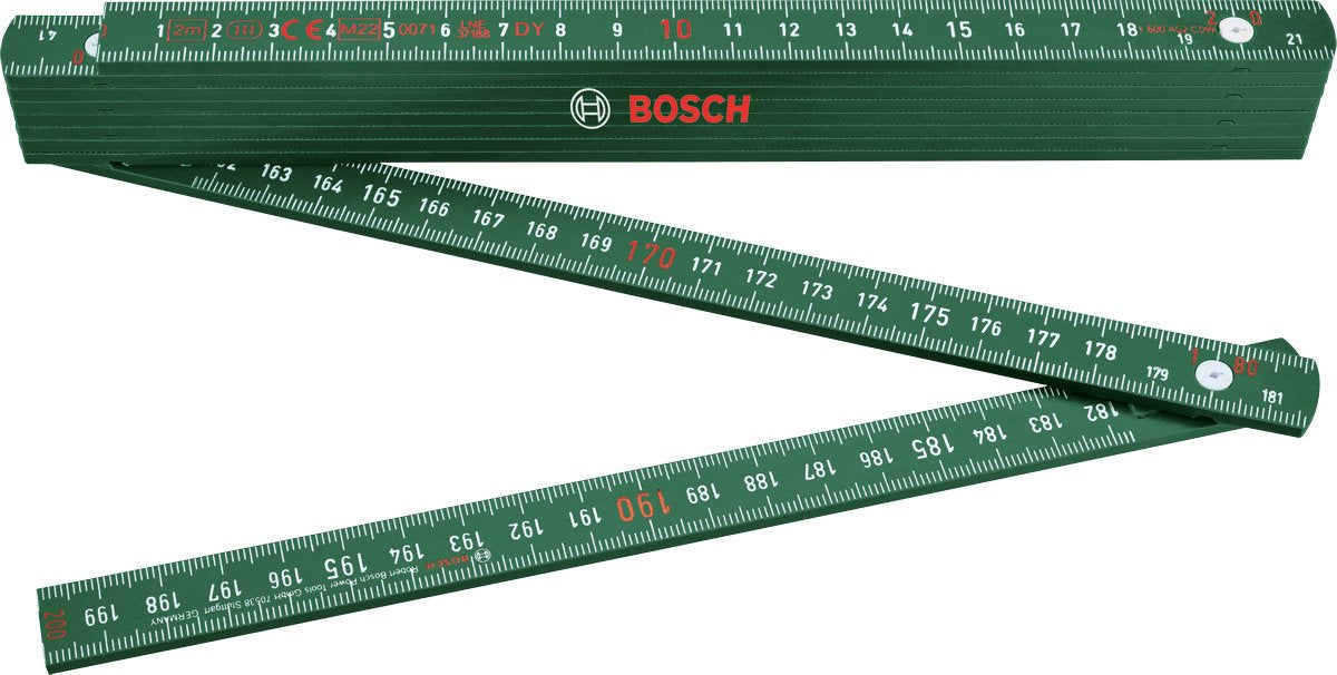 Bosch grüner Zollstock 2 m - 1600a02et4