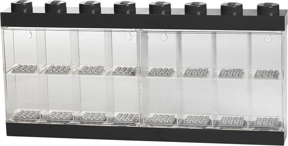 Zimmer Kopenhagen Lego Minifiguren Display Hülle 16 Schwarz