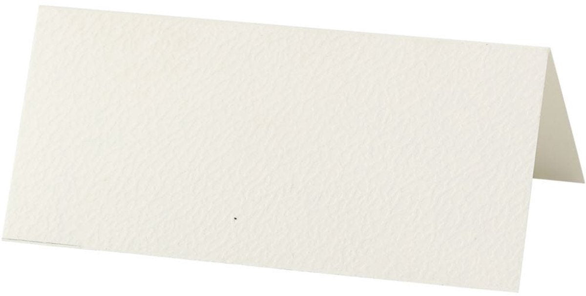 Creativ Firmennamen-Karten Off-white, 20Stk.
