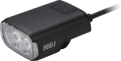Bbb Cycling E-Strike Urban 600 Scheinwerfer E-Bike mit Fernbedienung – Fahrradbeleuchtung USB wiederaufladbares Frontlicht – E-Bike-Beleuchtung – 600 Lumen – wasserdicht – lange Akkulaufzeit – BLS-241e