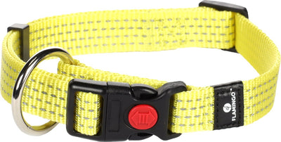 Flamingo Hundehalsband Rapfen reflektierend – 45–65 cm