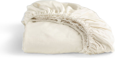 Cinderella – Wochenende – Spannbettlaken – bis 25 cm Matratzenhöhe – 200 x 210 cm – Elfenbein