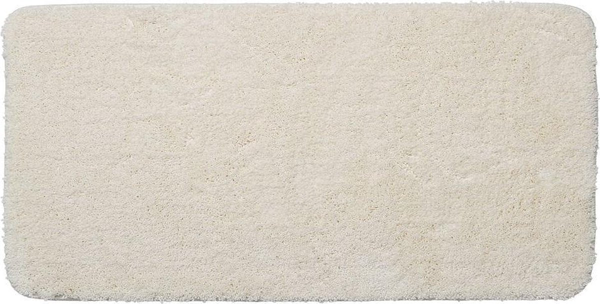 Sealskin – Angora-Badematte 70 x 140 cm – Polyester – gebrochenes Weiß