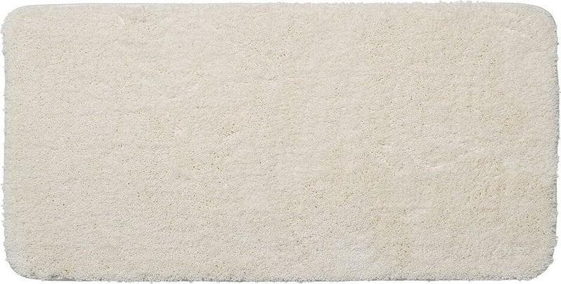 Sealskin – Angora-Badematte 70 x 140 cm – Polyester – gebrochenes Weiß