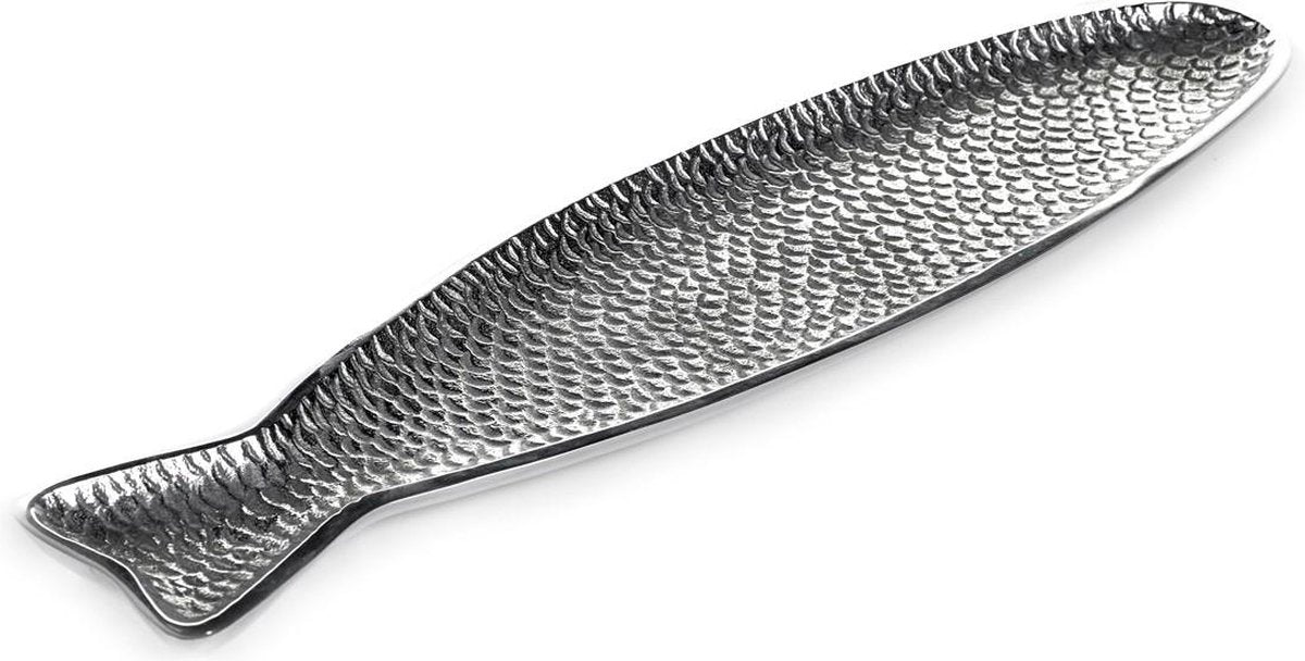 Serax - Paola Navone - Fisch Fisch - Servierschale - grau - L 45cm