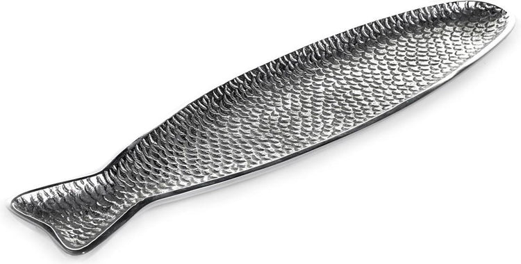 Serax - Paola Navone - Fisch Fisch - Servierschale - grau - L 45cm