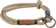 Trixie Hundehalsband – halbrutschfest, sandschwarz – rundgeflochtenes Seil 30 x 0,6 cm