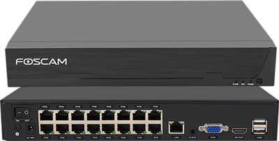 FOSCAM FNA216HE, 16-Kanal 4K 8MP POE NVR