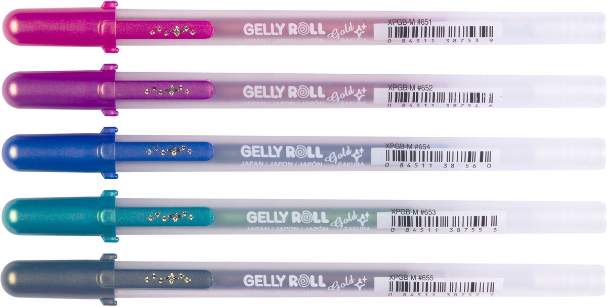 Sakura • Gelly Roll Gelstift Goldschattenset